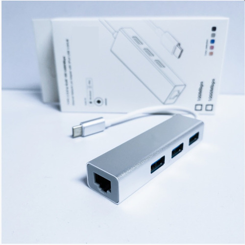 Adaptador Usb-c 3.1 Ethernet Red Lan Rj45 10/100