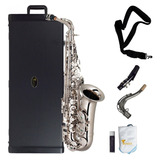 Saxofone Sax Alto Eagle Sa500n Mib Eb C/ Case Extra Luxo
