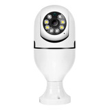 Câmera De Segurança Bivena Camera Ip Inteligente Lampada Panoramica Yoosee Wifi E Espiã Camera Ip Inteligente Lampada Panoramica Yoosee Wifi E Espiã Com Resolução De 1080p Branca