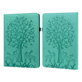 Funda Green Tree & Deer Para Amazon Kindle Paperwhite 5 2021