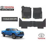 Kit Tapetes Uso Rudo 3 Piezas Toyota Tacoma 2017 Original