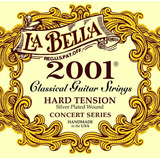 Encordado La Bella Guitarra Clásica Tension Dura 2001hard