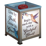 Elanze Designs Live By Faith Grow In Grace Inspirational Sil