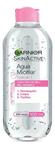 Garnier Skin Active Agua Micelar Todo En Uno 400 Ml