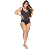 Body Bori Segunda Pele Microfibra Moda Casual Verão Feminina