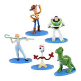 Set De 5 Figuras Toy Story Woody, Buzz, Bo Peep, Rex Y Forky