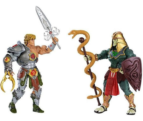 ### Motuc Snake Armor He-man Vs Battle Armor King Hssss ###