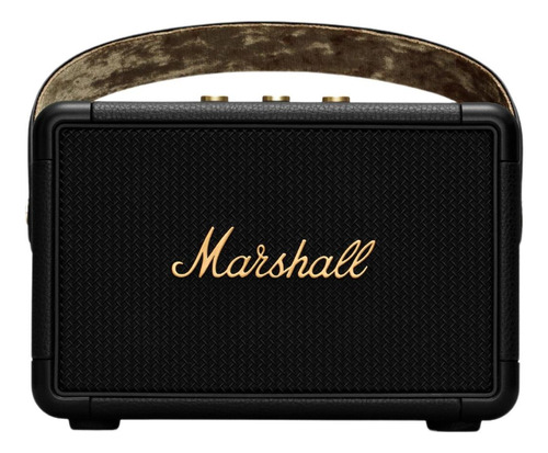 Bocina Marshall Kilburn Ii Portátil Con Bluetooth Waterproof Black And Brass 100v/240v 