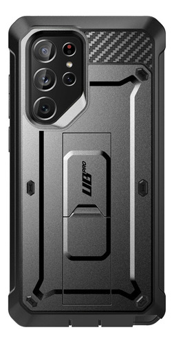 Forro Supcase Unicorn Beetle Pro Black Con Diseño Liso Para Samsung Galaxy S22 Ultra Por 1 Unidad