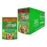 Kit 15 Sachê Dog Chow Cães Adultos Carne 100g Caixa