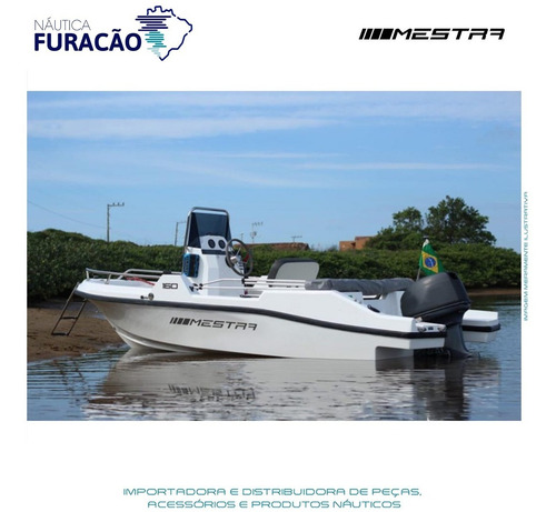 LANCHA MESTRA 160 FISHING + MOTOR MERCURY 50HP ELPTO 2T