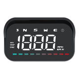 Alarma De Luz Horaria Con Pantalla Frontal Para Velocidad, D