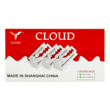 Cloud Hojas De Afeitar Caja X10 Filos Acero Barberia 