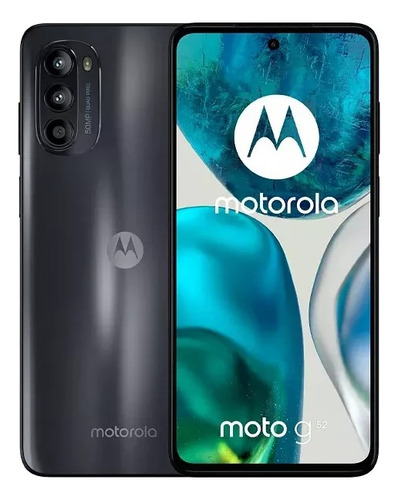 Celular Motorola Moto G52 128gb 6gb Ram Color Negro