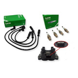 Kit Cables+bujias+bobina Fiat Palio Siena Idea Punto 1.4 8v 