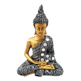 Buda Hindu Tailandês Tibetano Sidarta Estátua Resina Enfeite