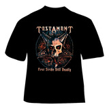 Polera Testament - Ver 04 - First Strike Still Deadly