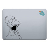 Sticker Para Portatil Pro 13 Homero Simpson Mod2