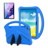 Mica + Funda Para Lenovo Tab M10 3ra Gen Tb-328 Goma Flying