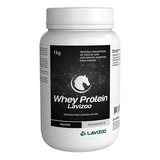 Whey Protein 1kg Lavizoo Aumento Força Muscular Equinos