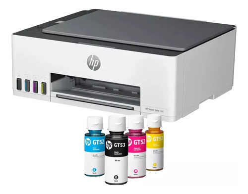 Impresora Hp 580 Color Sistema Continuo Wifi Saner Fotocopia