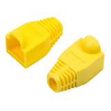 100 Capa Plástica Bota Para Protección De Plug Rj45