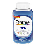 Centrum Men Multivitamínico 200 Tablets - Importado Eua