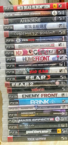 Lote 22 Juegos Ps3 Físicos Originales Impecable Estado