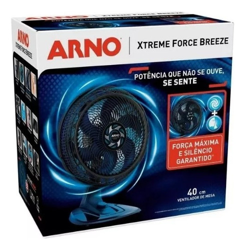 Ventilador Mesa Arno Extreme Force Breeze 40cm 3 Velocidades
