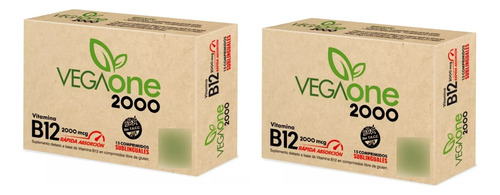 Complejo Vitaminico Vegano B12 Vegaone X30 Comp Energia