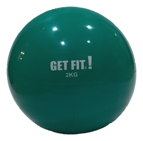 Tone Ball 2 Kg Pelota S/pique Get Fit! Slam Gym Medicine