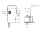 Fuente De Poder Regulada 12v 1 Amp Color Negro 2 Piezas