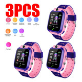 3pcs Reloj Inteligente Para Niño Smartwatch/cam/gps/llamadas