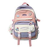 Bonita Mochila Escolar Para Niñas De Primaria, Mochila Con F