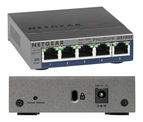 Switch Gigabit 5 Puertos