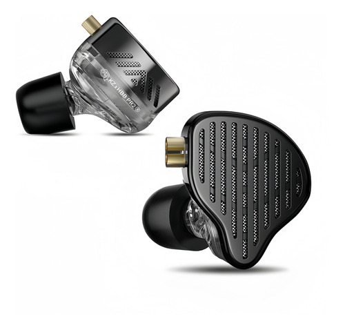 Audífonos Kz X Hbb Pr2 Hifi Monitores Músicos Iem Sin Mic