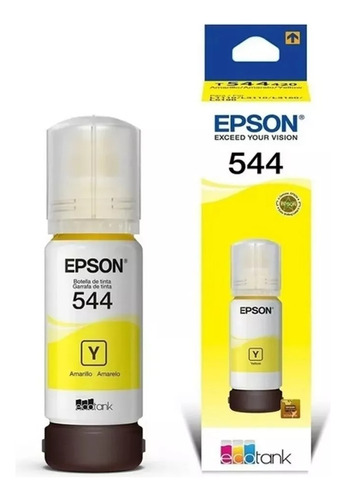 Tinta Epson 544 T544 Amarillo 65ml L3110 L3150 Original