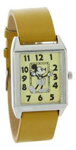 Reloj Disney Unisex Mk5414-ab Mickey Mouse Correa De Cuero