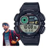 Relógio Pulso Casio Masculino Digital Preto Ws-1500h-1avdf