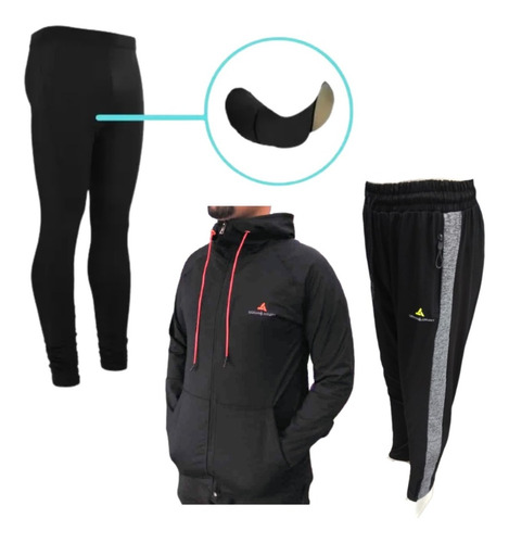 Calza Larga Ciclista Badan+conjunto Deportivo -6 Cuo