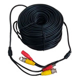 Cable Siames C/conectores Hembra A Macho P/cctv 50 Mts F31