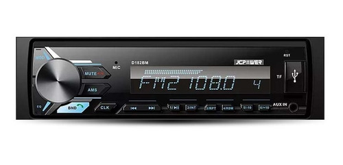 Autoestereo Jc Power D182bm No Cd Usb Aux Bluetooth Radio Fm