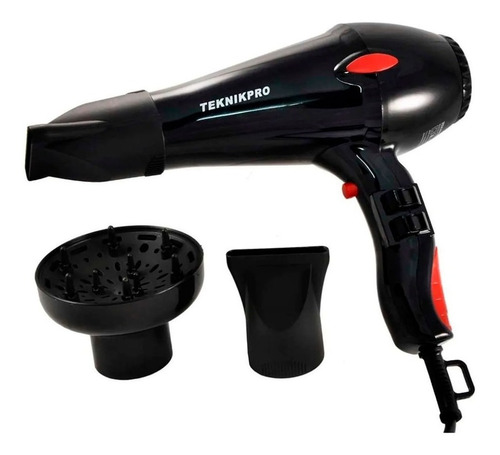 Secador De Pelo Profesional New Turbo Plus 2800 Teknikpro