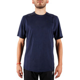 Remera Hombre Reebok Solid Athlete Azul Jj deportes