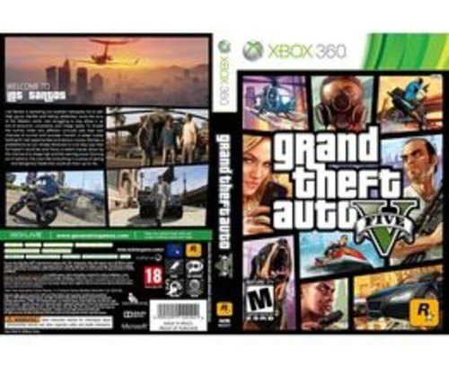 Jogo Gta V Para Xbox 360 Arquivo Rgh/jtag Completo Legendado