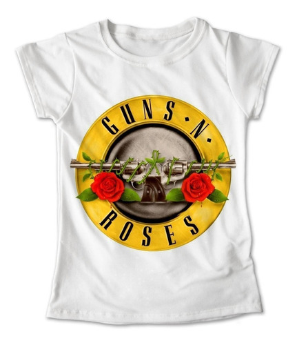 Blusa Rock Colores Playera Estampado Guns N Roses 023