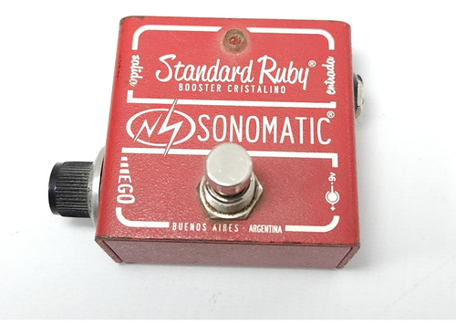 Pedal De Efecto Standard Ruby Booster Sonobox 