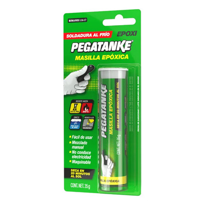 Pegamento Pegatanke Masilla Epoxica 35 Grs. (2422) | MercadoLibre
