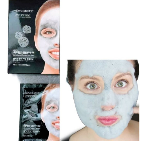 Mascarillas Facial Exfoliantes Carbon Activo