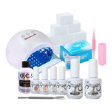 Kit De Esmaltado Permanente De Uñas Lampara Led 48 W